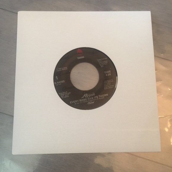POISON 7”- EVERY ROSE HAS ITS THORN original 1988 PRESSING Good condition - Picture 3 of 4